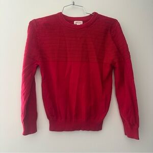 Cat & Jack Kids Cozy Red Sweater